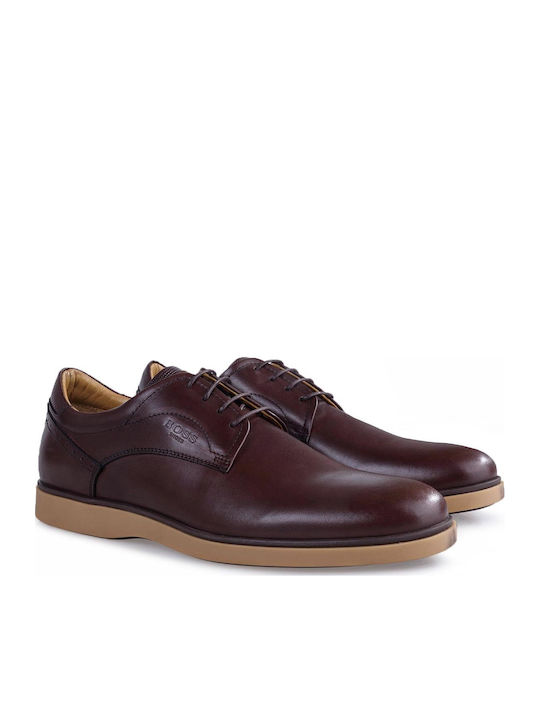 Men's Leather Casual Shoes Brown