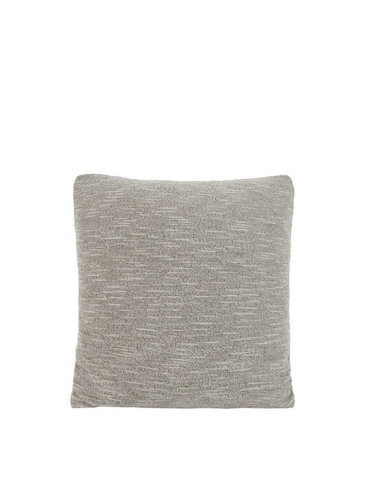 Nima Sofa Cushion from 100% Cotton Beige 45x45cm.