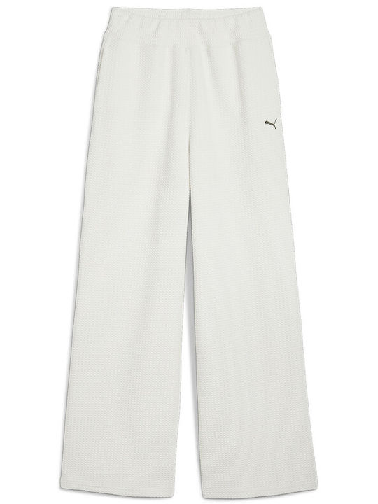 Puma Studio Textured Sweatpants Vapor Gray