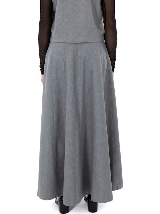 Maxi Skirt Gray