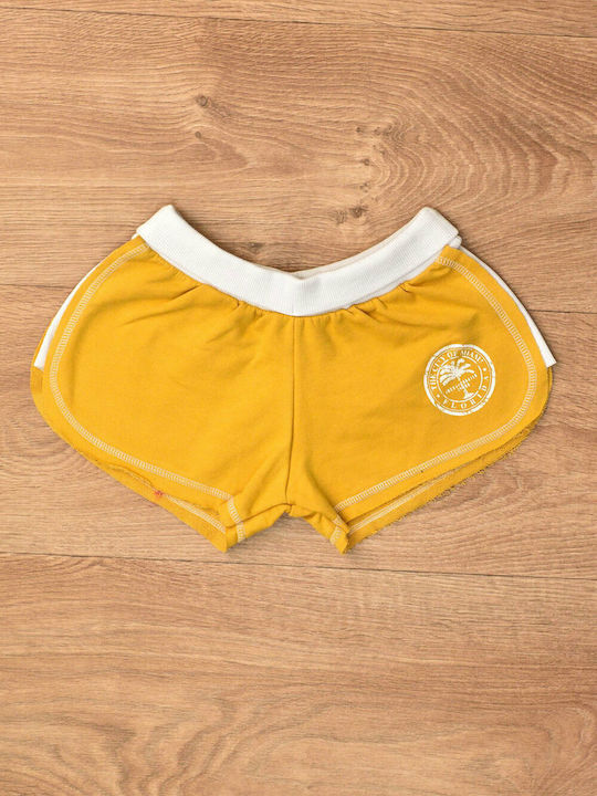 Potre Women's Shorts Mustard