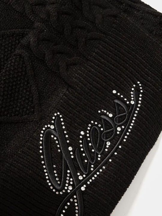 Women's Wool Scarf Black