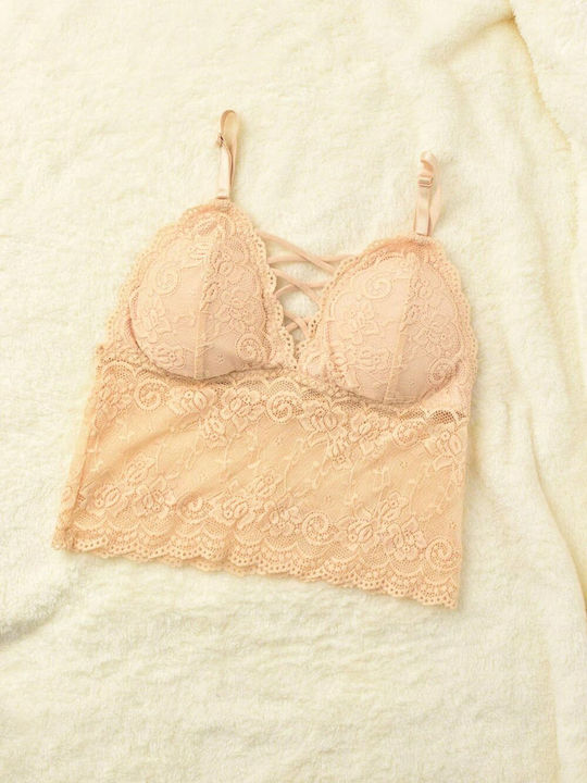 Potre Bralette Bralette Σουτιέν Μπεζ