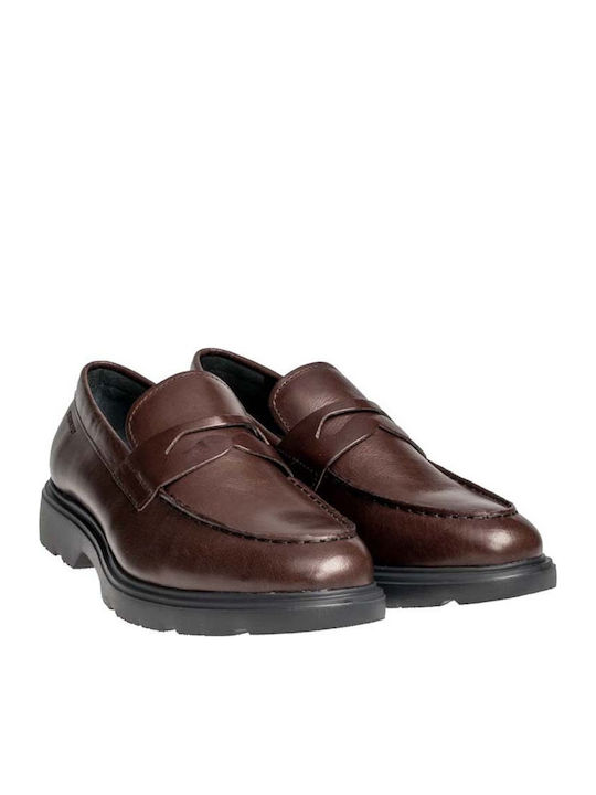 Men's Leather Loafers Brown