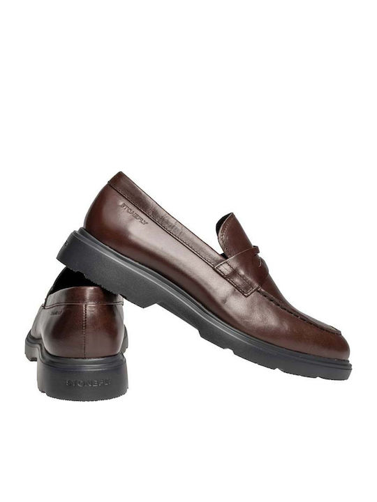 Men's Leather Loafers Brown