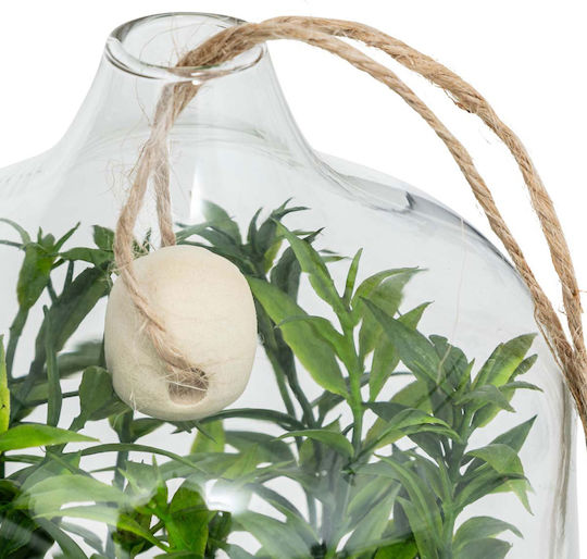 Artificial Recessed Plant Black 15cm in Yala