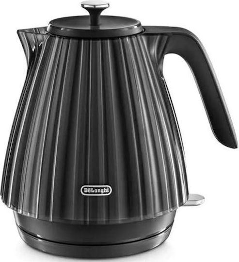 De'Longhi Βραστήρας 1.3lt 2000W Μαύρος