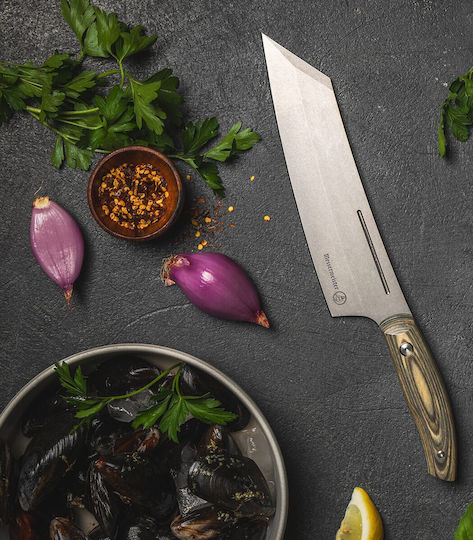 Messermeister Carbon Bunka Cuțit Chef Din Oțel Inoxidabil 20cm