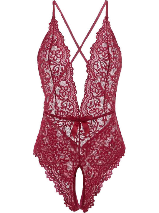 Tatu Moyo Секси Боди Burgundy