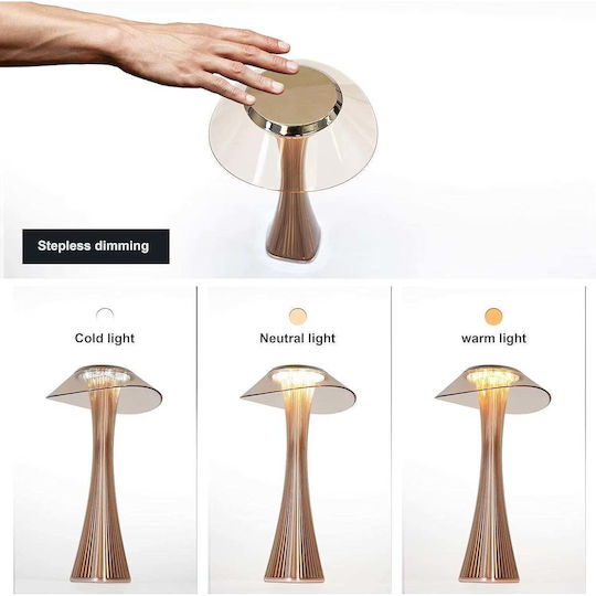 Lampă de masă LED 3W tactilă reîncărcabilă
