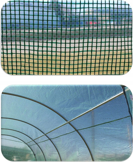 Seră de grădină tip tunel cu cadru metalic 250x400cm 10mp 3 segmente