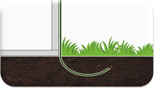 Garten Gewächshaus Tunneltyp Metallrahmen 300x600cm 18qm Weiß