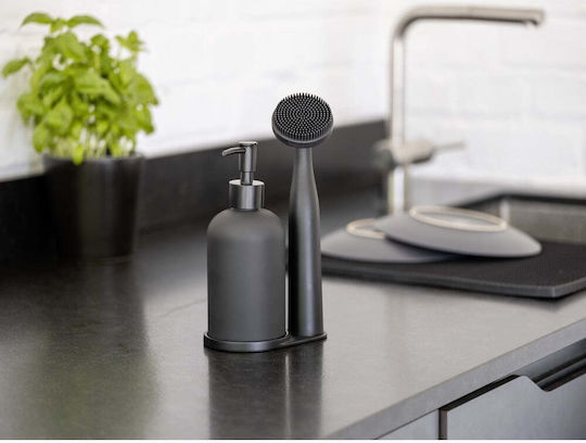 Wenko Dispenser Bucătărie Plastic Negru 400ml