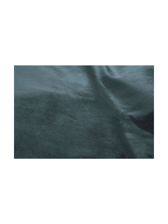 Fatboy Velvet Recycled Petrol Blue Sofa Cushion 24x65cm