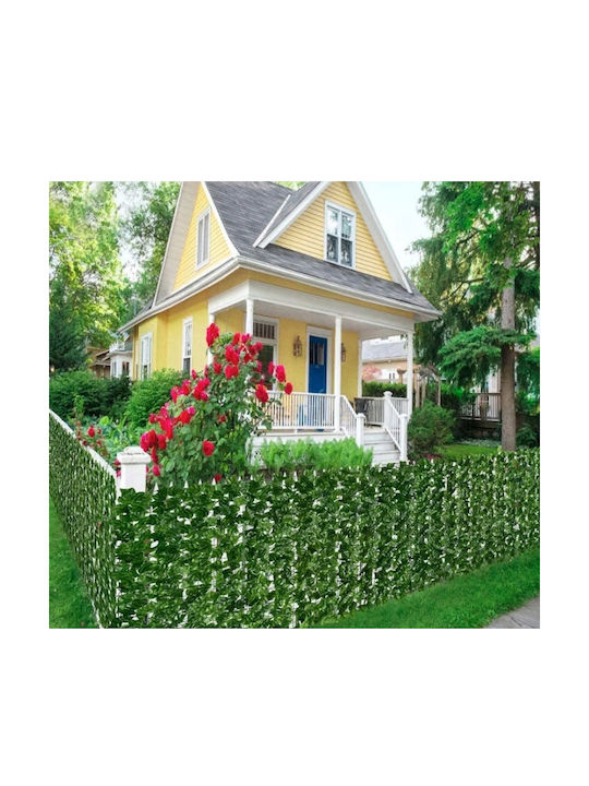 Sersimo Artificial Leaf Screen Panel Fence Balcony 100x500cm Green