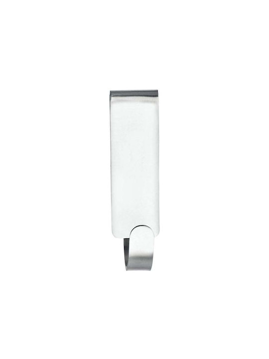 Wenko Vieste Άγκιστρο Μπάνιου Διπλό με Βίδες ​7x5.5cm Inox Ασημί