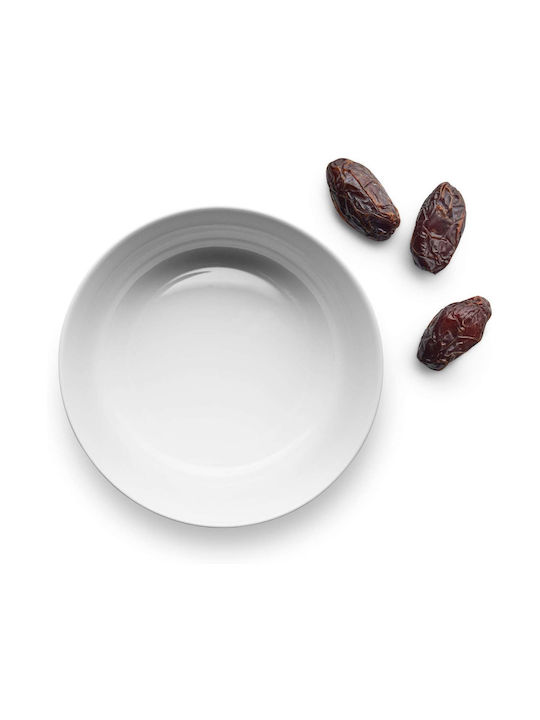 Eva Solo Cereal Serving Bowl Round made of Porcelain White with Diameter 16cm