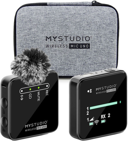 EasyPix MyStudio Wireless Microphone Πέτου, Clip On