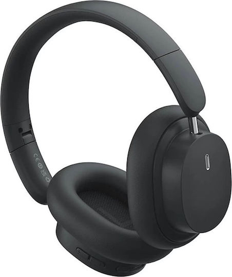 Baseus Bowie D05 Fără fir / Cu fir Over Ear Căști cu 70 ore de Funcționare Negre