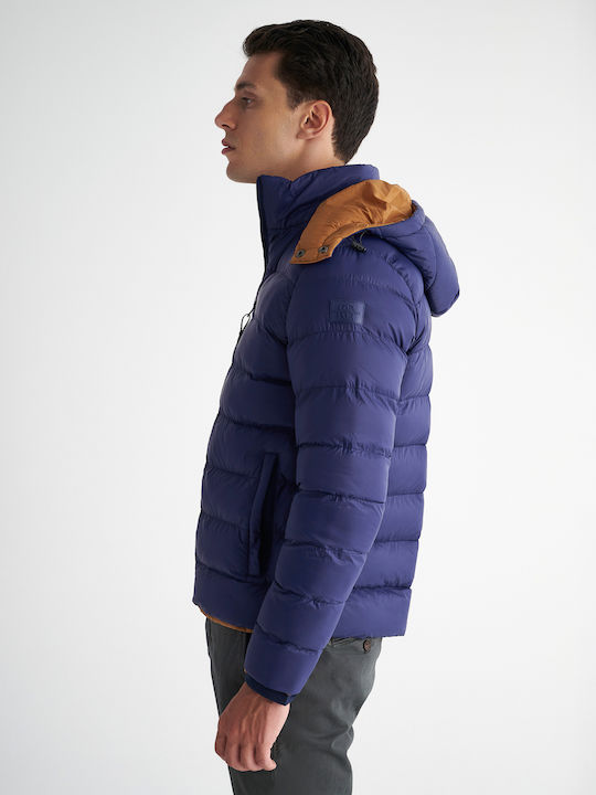 Tyler Χειμωνιάτικο Μπουφάν Puffer Μπλε