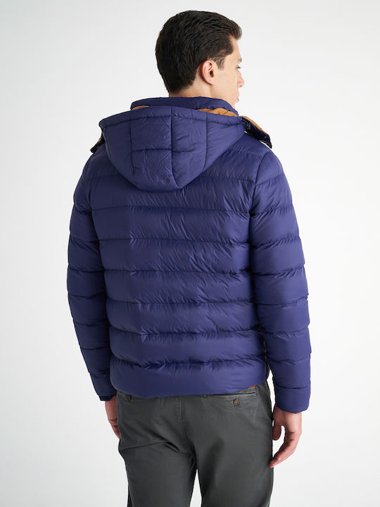 Tyler Χειμωνιάτικο Μπουφάν Puffer Μπλε