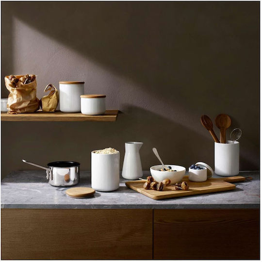 Eva Solo General Use Vase with Lid Wooden White 700ml