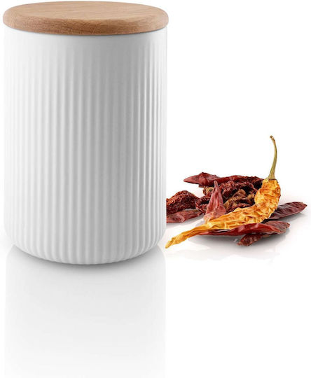 Eva Solo General Use Vase with Lid Wooden White 1000ml