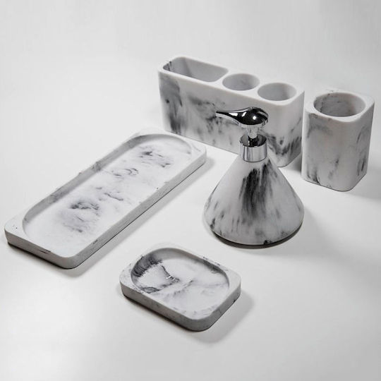 Wenko Desio Dispenser Κεραμικό Λευκό 300ml