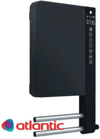 Atlantic Telia Конвектор Стена 1800W с Електронен Термостат 57.9x31.8см Черен