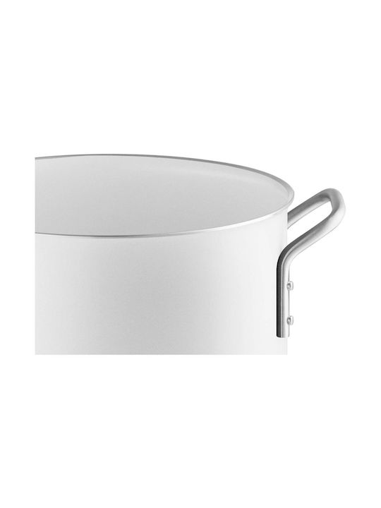Eva Solo White Line Βαθιά Κατσαρόλα από Αλουμίνιο 4.8lt / 20cm