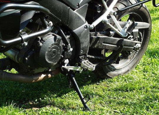 Moto Discovery V-strom Dl650 Foot Peg Μοτοσυκλέτας in Silver Color 0001-38