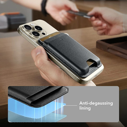 Phone Wallet Desk Stand Function Esr 2k63801 Midnight Black