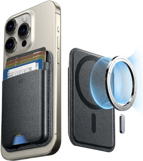 Phone Wallet Desk Stand Function Esr 2k63801 Midnight Black