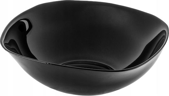 Kadax 6x Salad Bowl 19cm Glass Bowls Soup Snacks Set Black Kadax 6x Salad Bowl 19cm Glass Bowls Soup Snacks Set Black