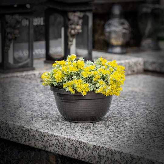 Kadax Friedhofstopf Plastik Grab-Schale 13cm