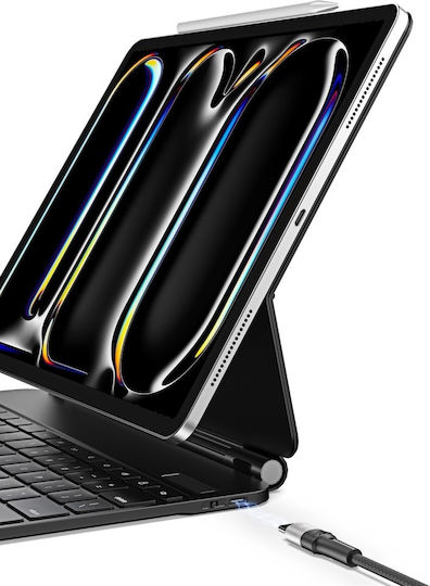 Dux Ducis Husă Flip Cover MK Series cu Tastatură Neagră iPad Pro 2024 11"