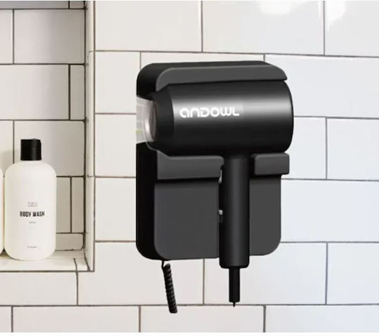 Hotel Hair Dryer 1.6kW with Spiral Cable up to 60cm