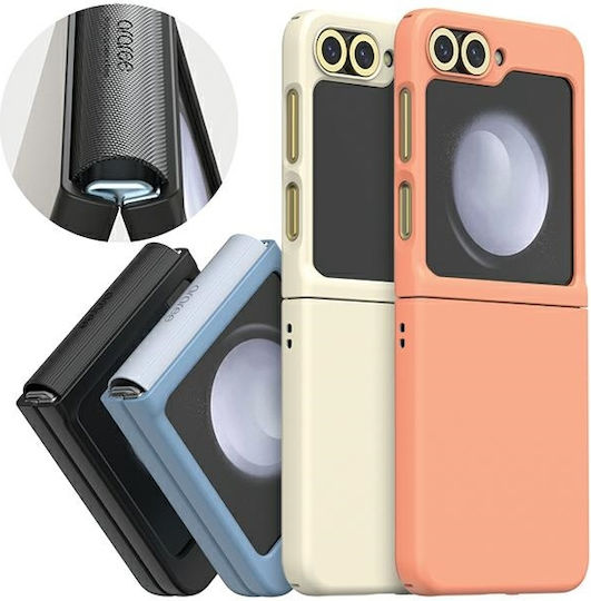 Araree Umschlag Rückseite Kunststoff Hellblau (Galaxy Z Flip6)
