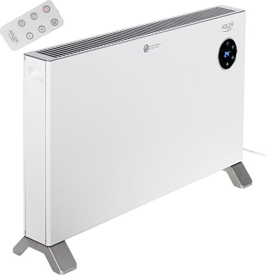 Adler Convector Heater Floor 2000W with Electronic Thermostat White