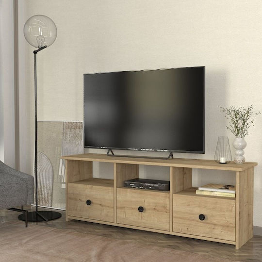 TV Stand Mahen Sapphire Oak L140xD35xH49.8cm