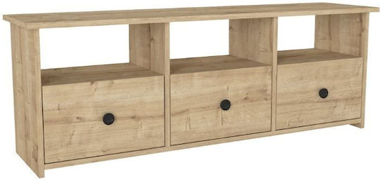 TV Stand Mahen Sapphire Oak L140xD35xH49.8cm