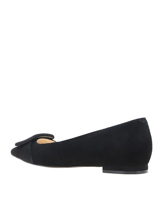 Synthetic Leather Ballerinas Jesike Black