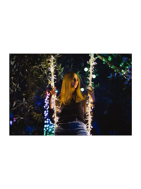190 Λαμπάκια LED 5μ. RGB σε Σειρά