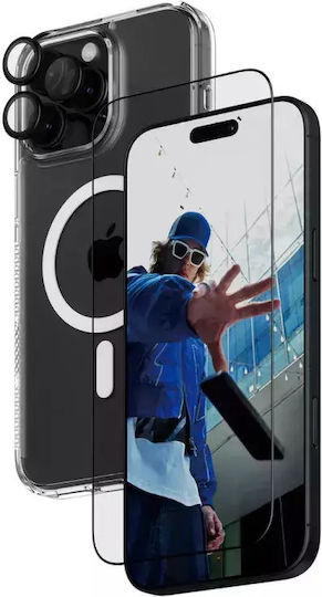 Panzerglass Bundle 3in1 iPhone 16 Pro Max 6.9" D3o Hardcase + Screen Protector UWF + Lens B1294+2864+1284
