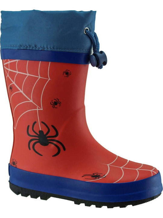 Kids Wellies Spiderman Blue