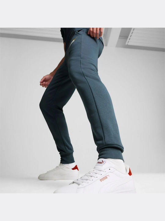 Logo Sweatpants with Elastic Green