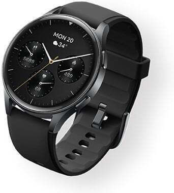 Egoboo GemCraft Aluminium Smartwatch with Heart Rate Monitor (Black)