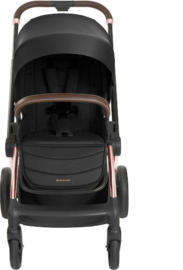 Kikka Boo Kara Adjustable 3 in 1 Baby Stroller Suitable for Newborn Black 10.1kg