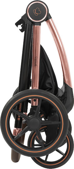 Kikka Boo Kara Adjustable 3 in 1 Baby Stroller Suitable for Newborn Black 10.1kg