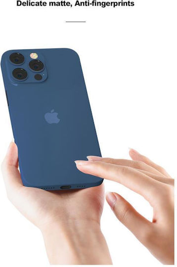 Devia Ultra Thin Задна корица Силикон 0.3мм Черен (iPhone 14 Plus)